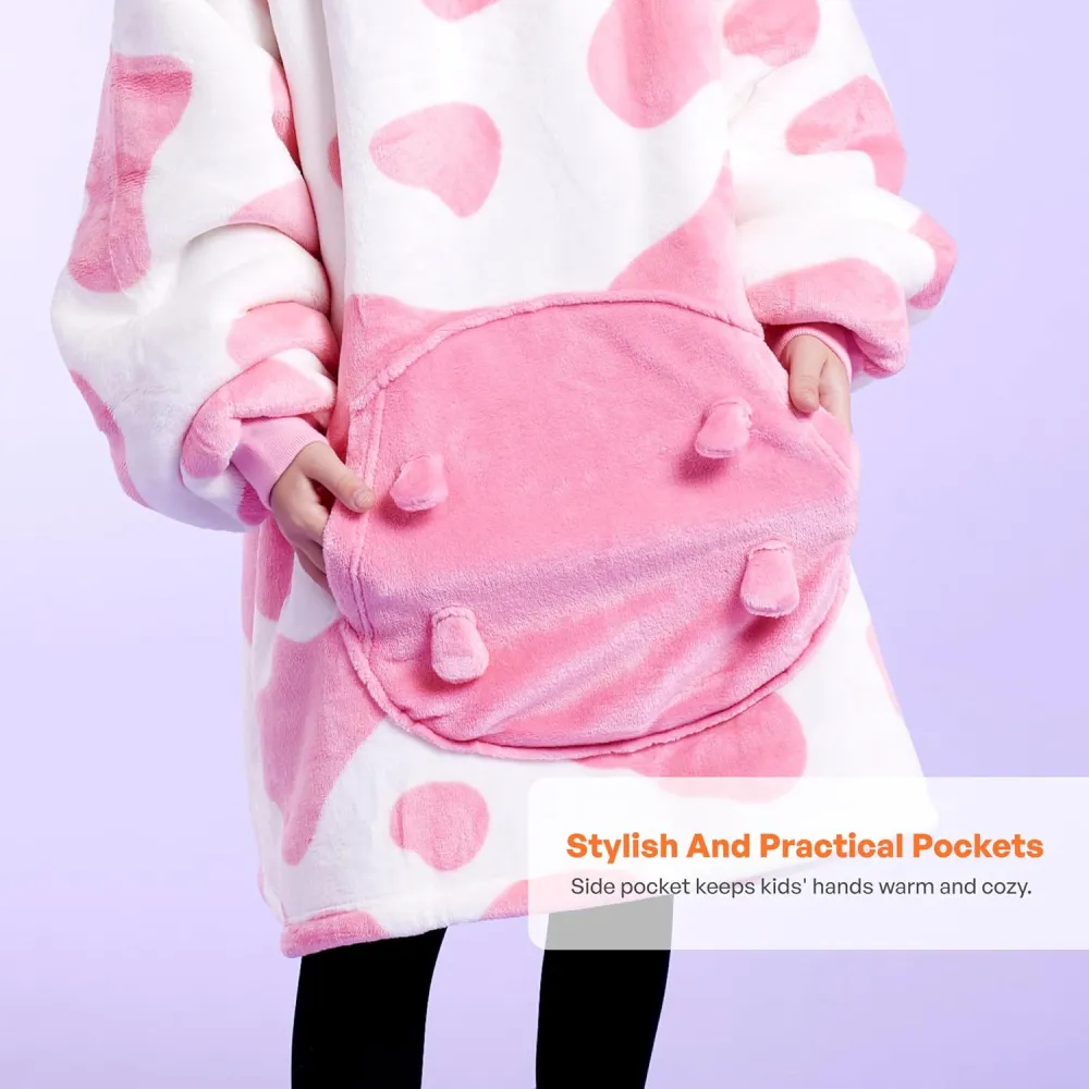Panda Wearable Blanket Hoodie