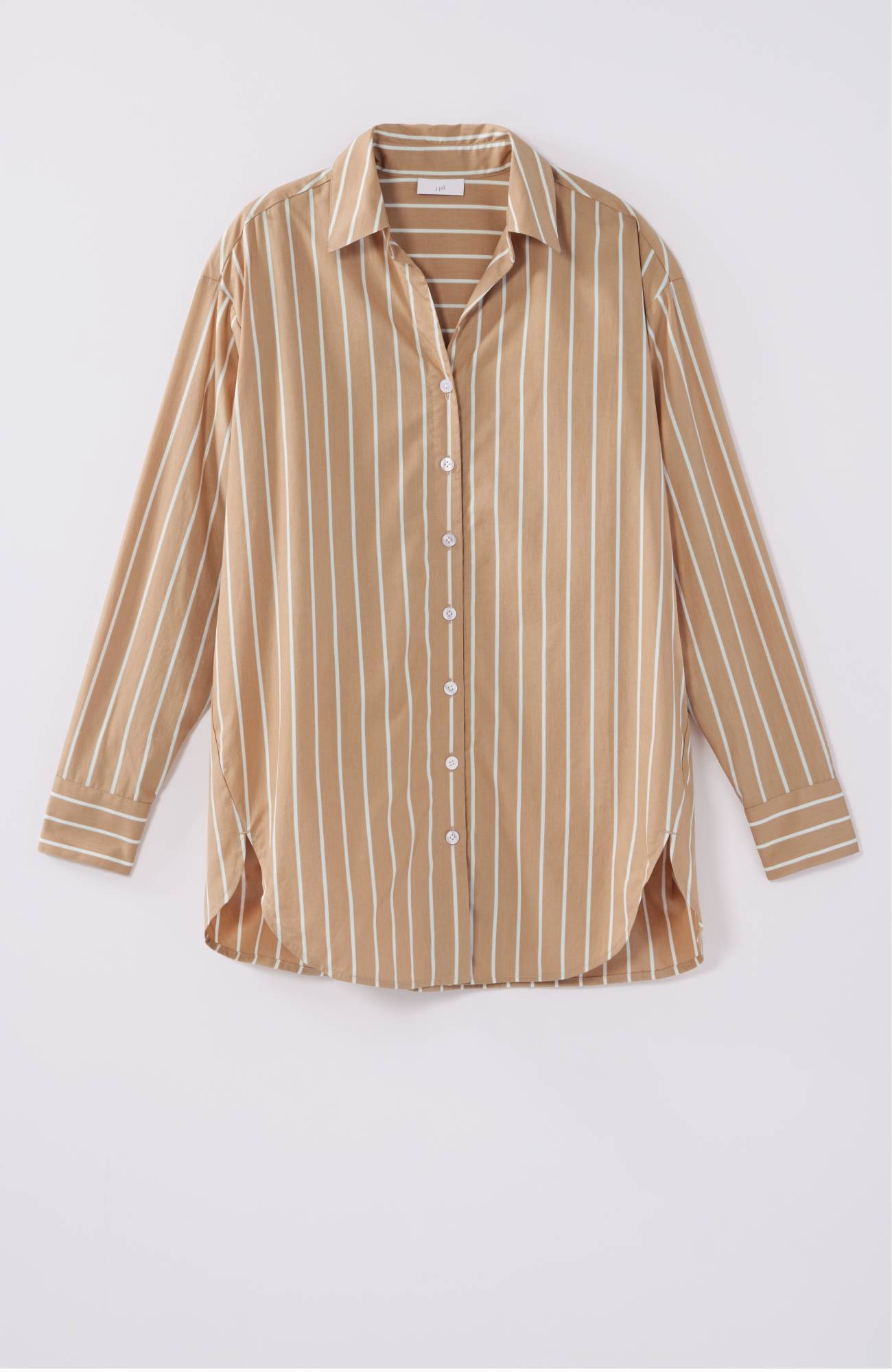 Oversized Cotton Poplin Tunic