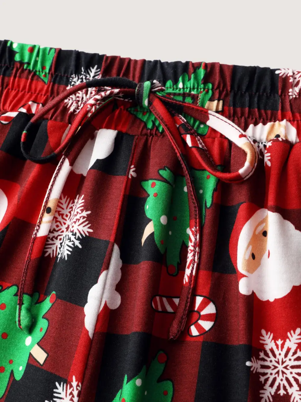 Santa Claus Christmas Wide Lounge Bottoms