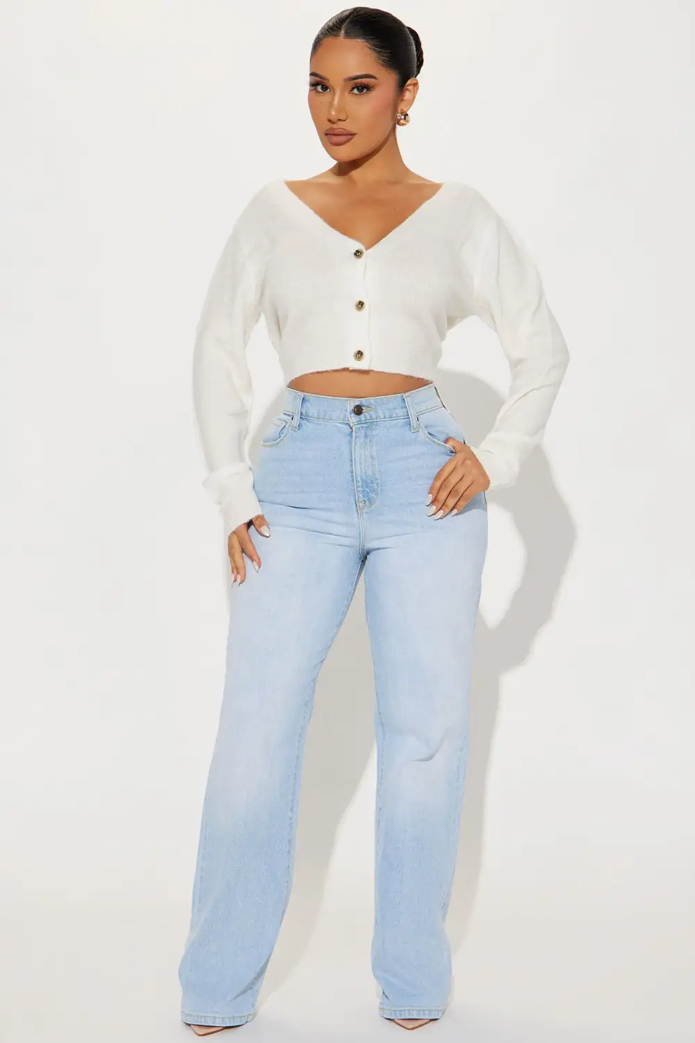 Albyn Cardigan Sweater - Off White
